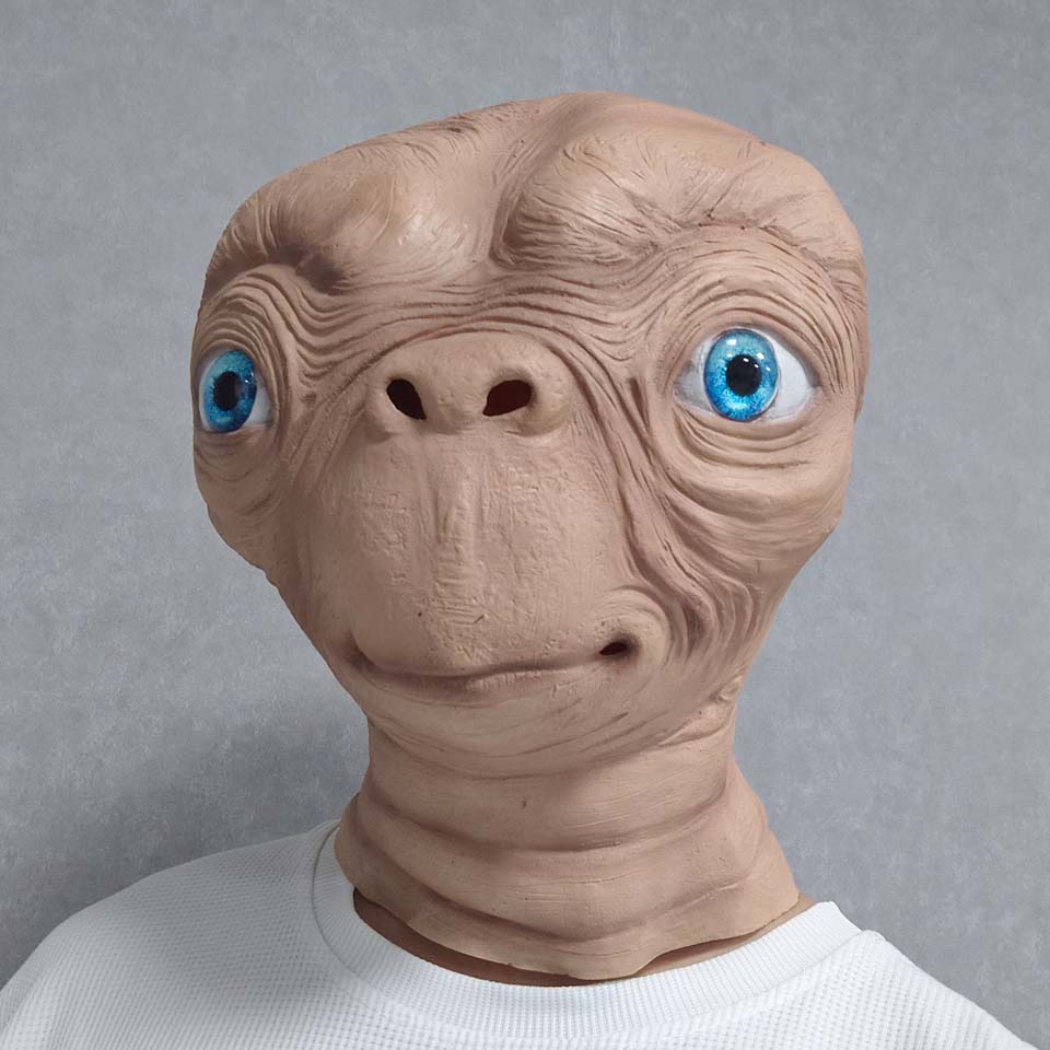 Latex Alien Mask Realistic - Maschera Realistica in Latex di Alieno