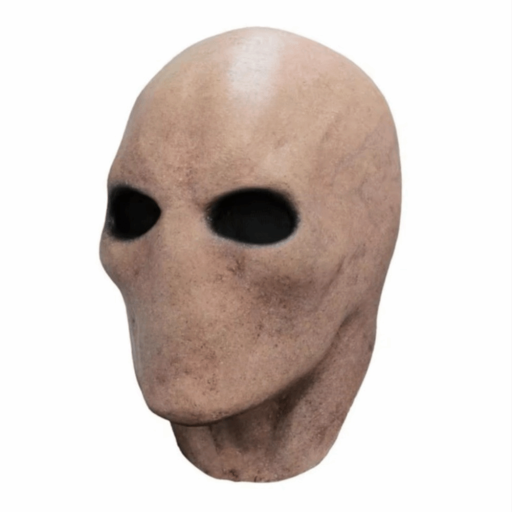 Latex Alien Mask Realistic - Uomo senza volto Halloween Slenderman Maschera