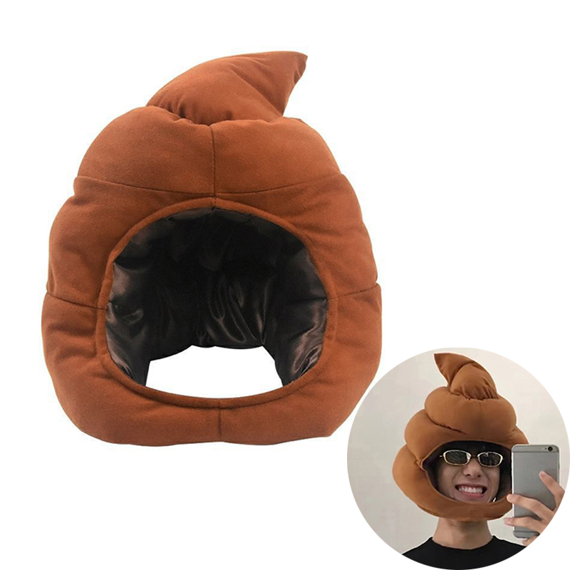 Fake Poop Gag Gift - Creativo carino forma di merda cappello