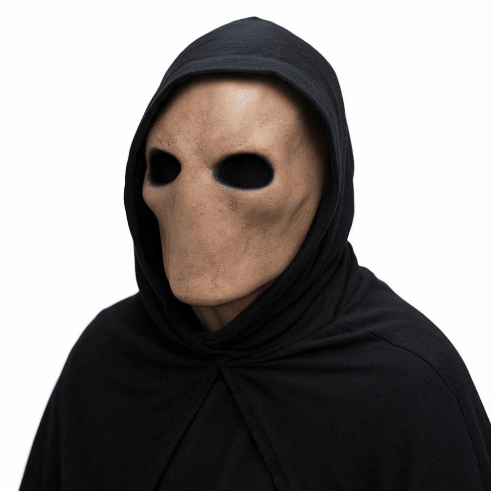 Latex Alien Mask Realistic - Uomo senza volto Halloween Slenderman Maschera