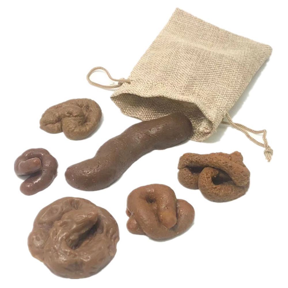 Fake Poop Gag Gift - 6 Pezzi Gadget Scherzo Divertente per