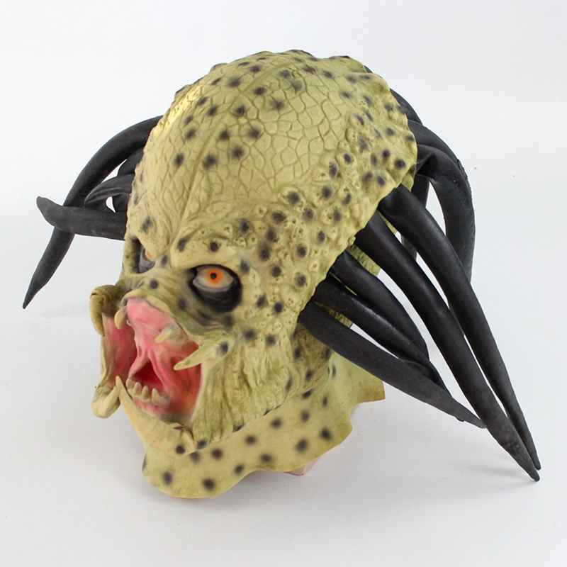 Latex Alien Mask Realistic - Maschera in lattice a forma di