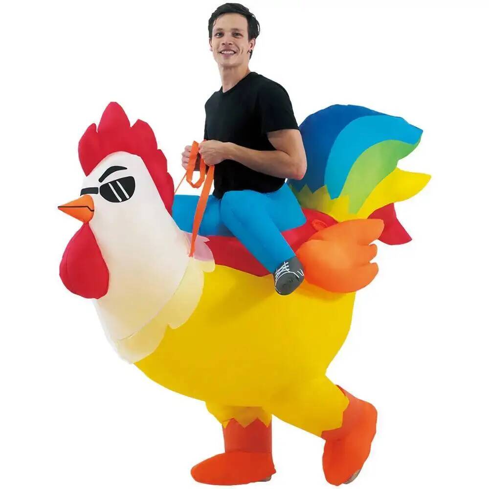 Inflatable Dinosaur Costume Adult - Costumi per Feste, Costume da Mascotte,