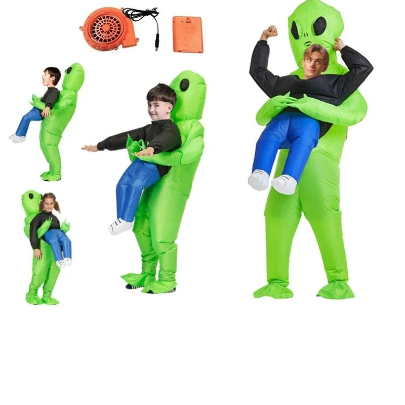 Inflatable Dinosaur Costume Adult - E mostro gonfiabile Cary Green Alien