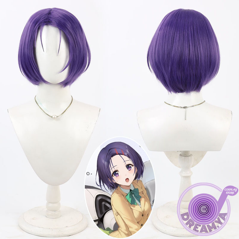 Anime Cosplay Wig Heat Resistant - Parrucca Cosplay di Sairenji Haruna, Corta
