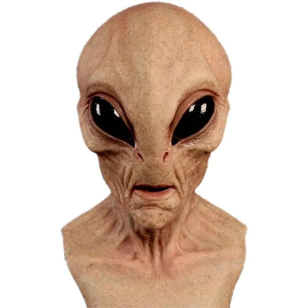 Latex Alien Mask Realistic - Maschera di dinosauro alieno per costume