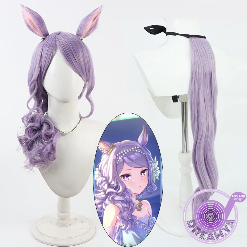 Anime Cosplay Wig Heat Resistant - Parrucca Cosplay Mejiro Umamusume Pretty Derby