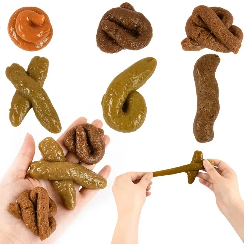Fake Poop Gag Gift - Cacca Finta Realistica in Plastica Morbida