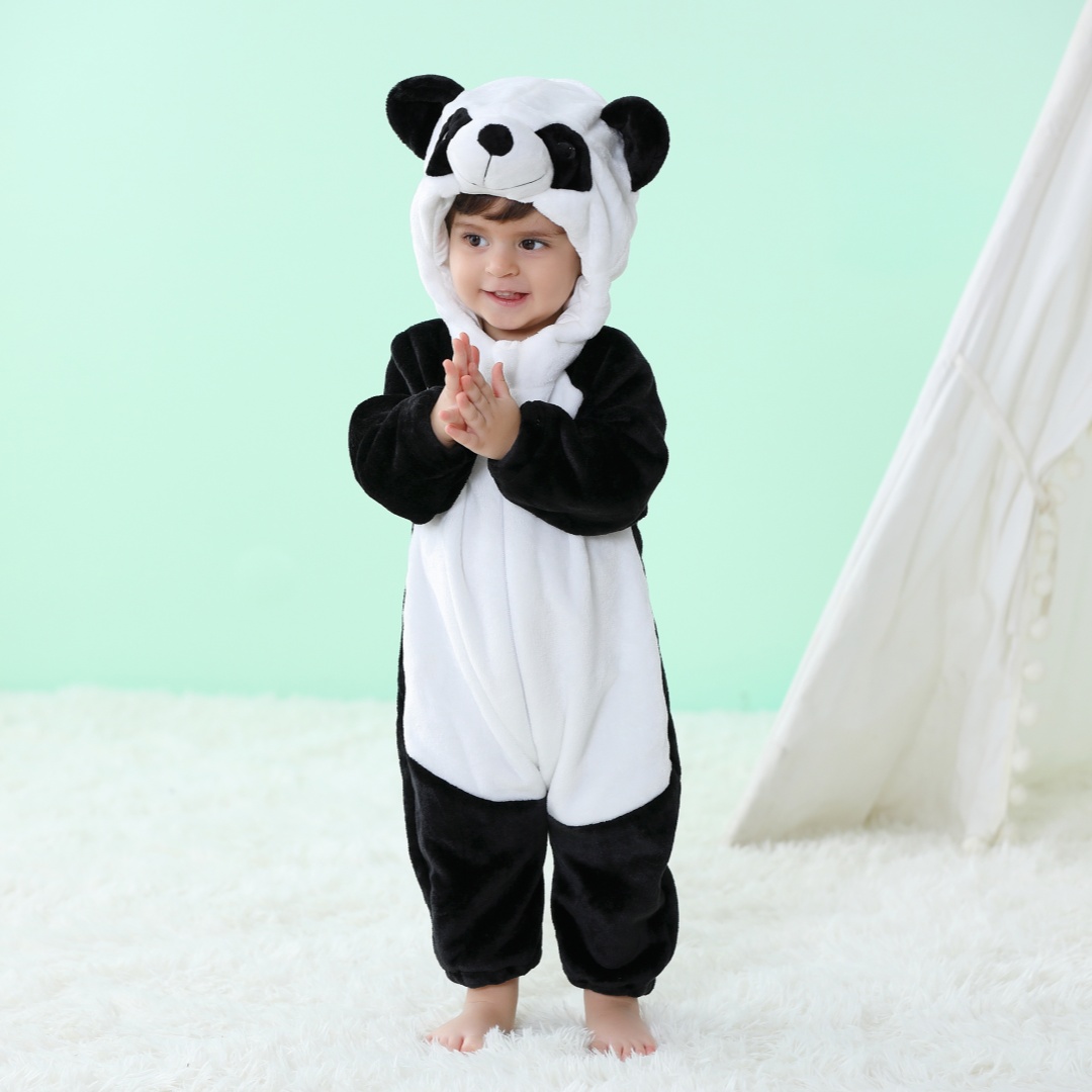 Spiderman Jumpsuit Kids - Pagliaccetto unisex per bambini Neonato Panda