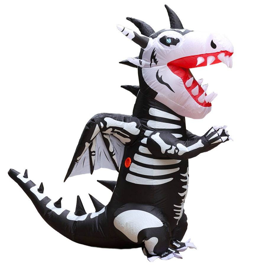Inflatable Dinosaur Costume Adult - Costume Gonfiabile da Dinosauro per Adulti,