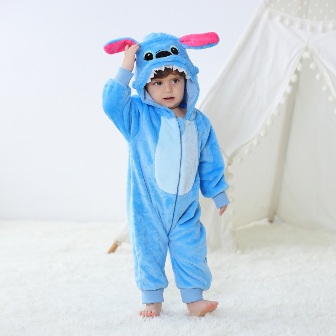 Baby Kigurumi Stitch Cartoon P - Spiderman Jumpsuit Kids recensione e prezzo