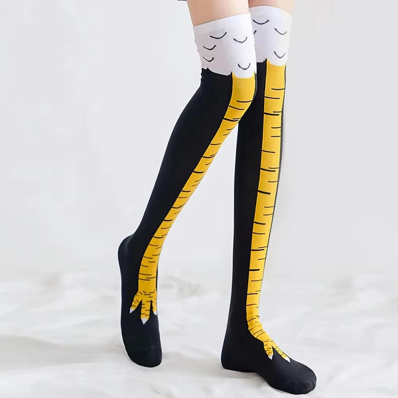 1/2/4 Paia di Calze Alte da Do - Funny Chicken Leg Socks recensione e prezzo