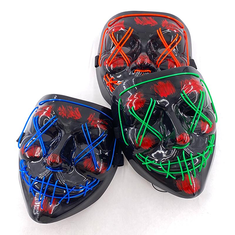 Maschere LED Purge Wireless Lu - Led Purge Mask Halloween recensione e prezzo