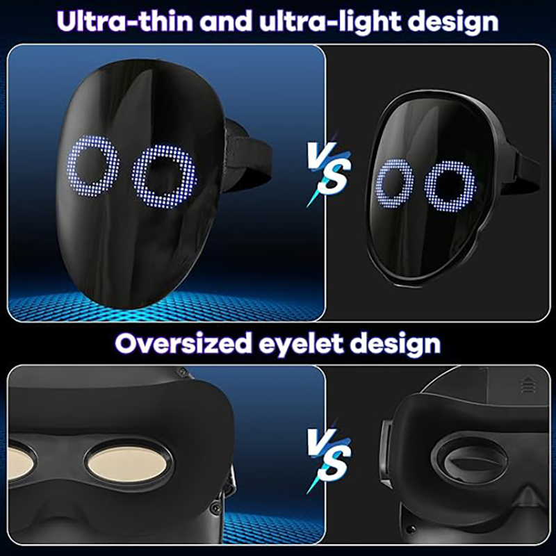 Maschera LED con riconosciment - Led Purge Mask Halloween recensione e prezzo