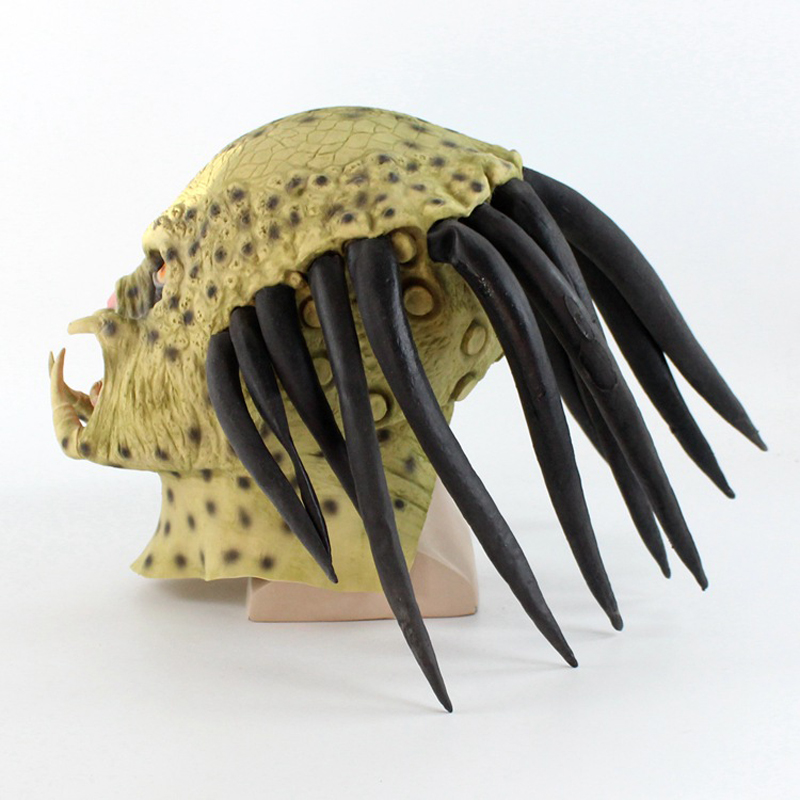 Maschera in lattice a forma di - Latex Alien Mask Realistic recensione e prezzo