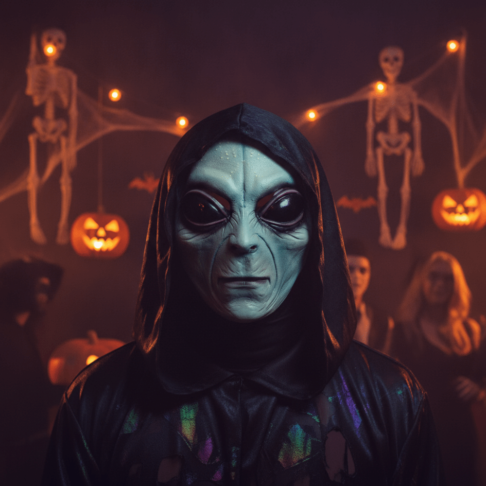 Maschera Aliena in Lattice, Ma - Latex Alien Mask Realistic recensione e prezzo