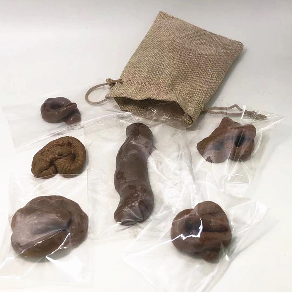 6 pezzi gadget scherzo spazzar - Fake Poop Gag Gift recensione e prezzo