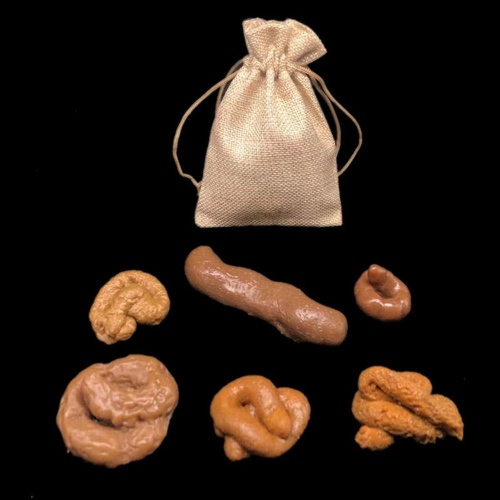 6 pezzi gadget scherzo spazzar - Fake Poop Gag Gift recensione e prezzo