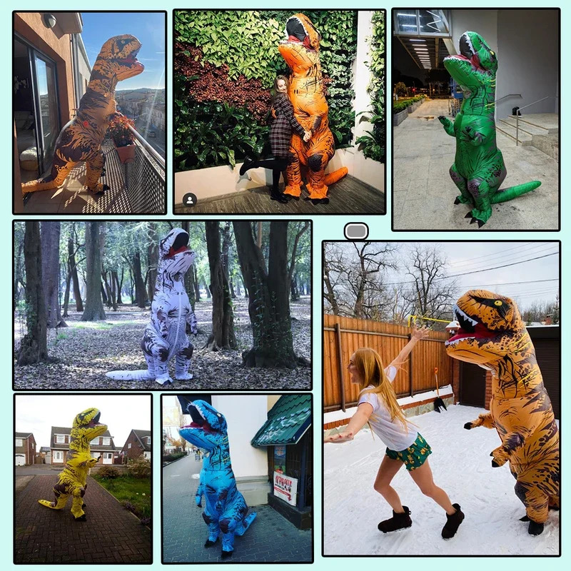 Dinosauro gonfiabile per adult - Inflatable Dinosaur Costume Adult recensione e prezzo