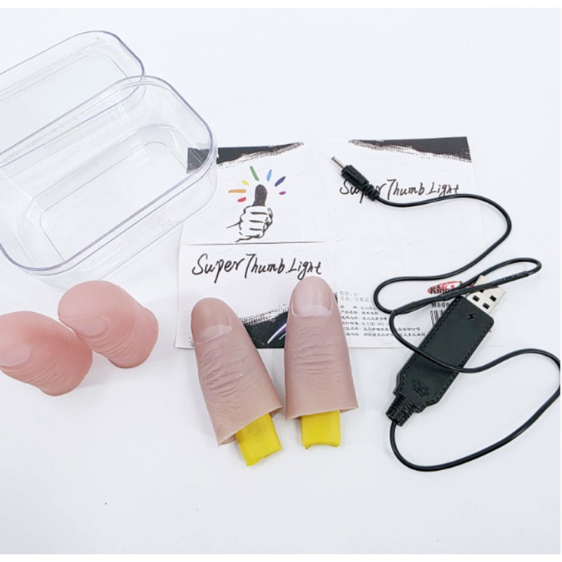 Set di coppie di luci a 7 colo - Thumb Tip Magic Trick Set recensione e prezzo