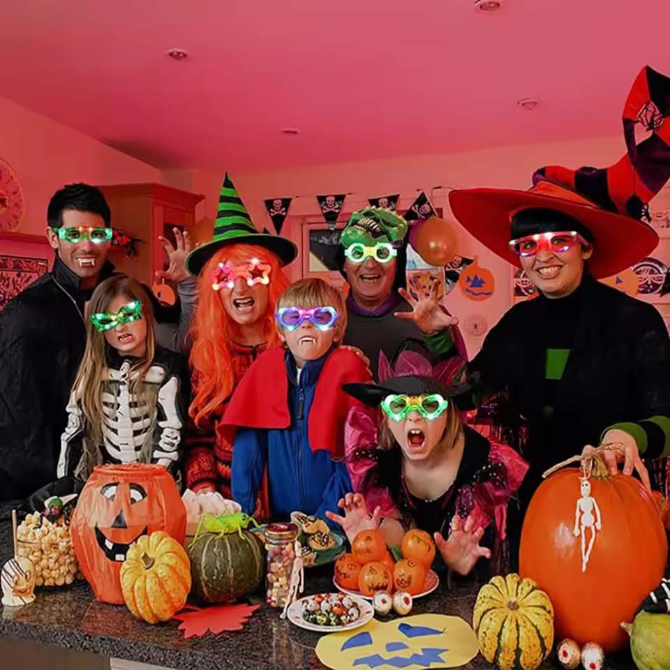 10/20/30/40/50 pezzi di occhia - Glow In The Dark Party Glasses recensione e prezzo