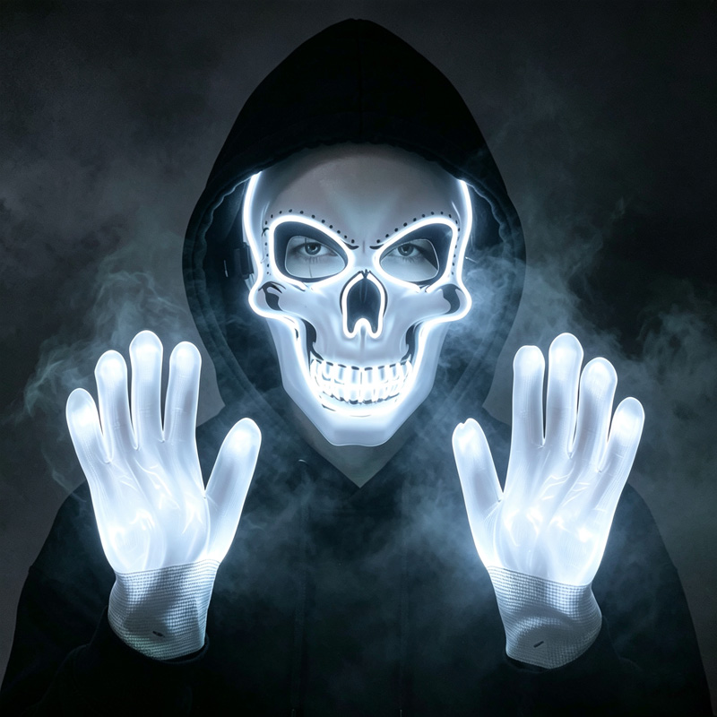 Set di Maschera LED a Forma di - Led Purge Mask Halloween recensione e prezzo