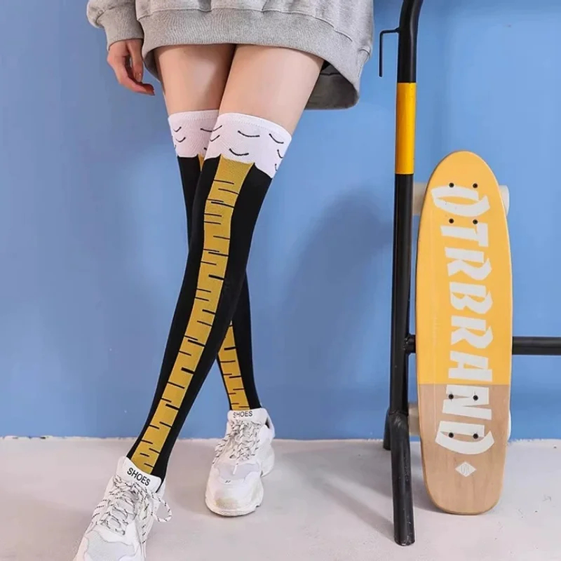 1/2 paia di calze lunghe da do - Funny Chicken Leg Socks recensione e prezzo
