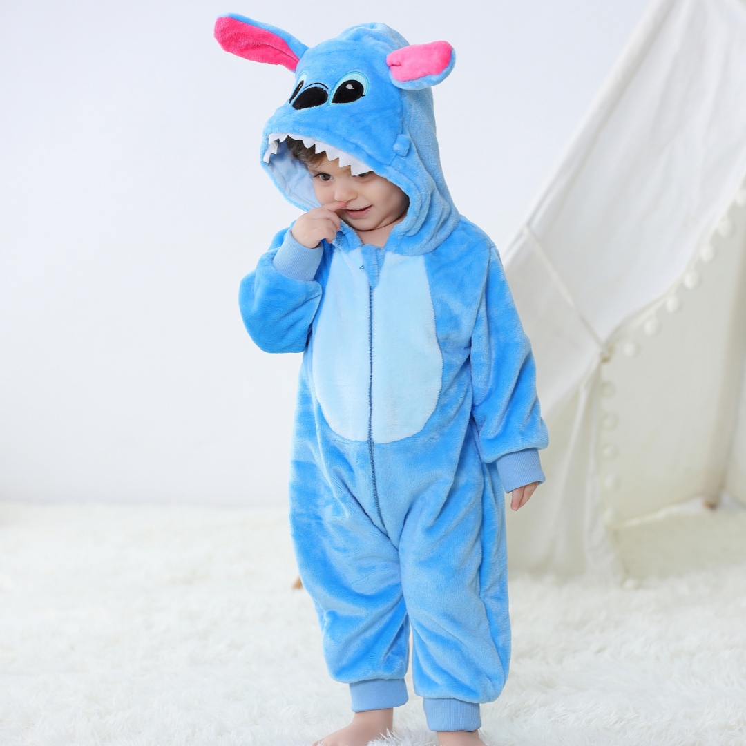 Baby Kigurumi Stitch Cartoon P - Spiderman Jumpsuit Kids recensione e prezzo