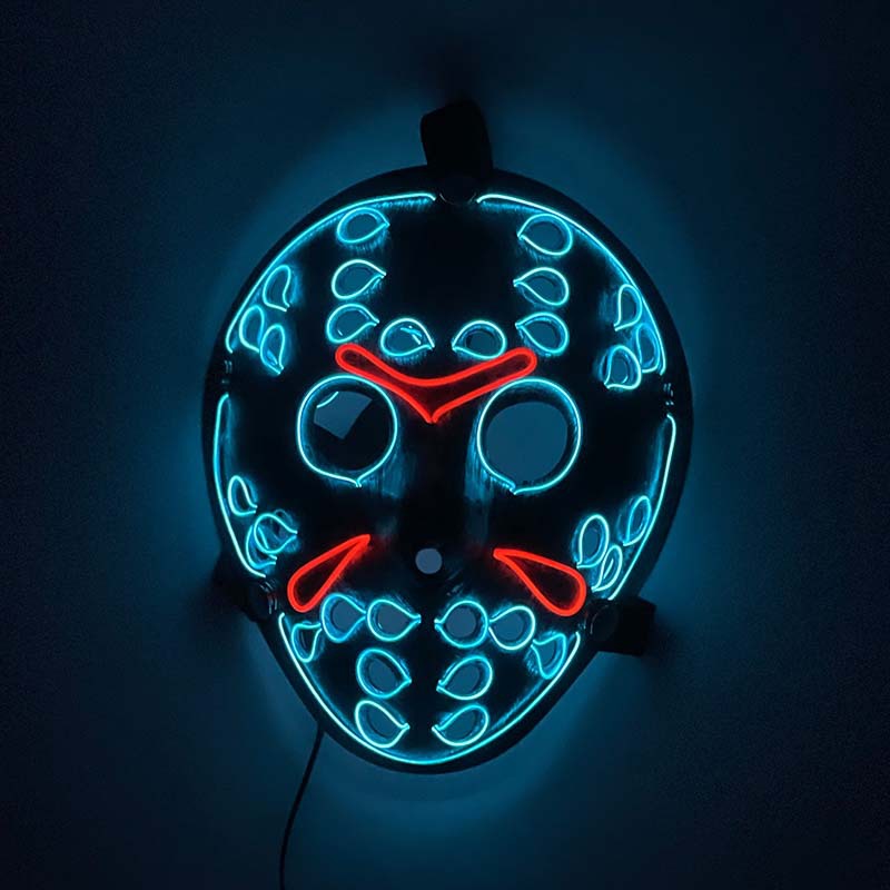2023 Maschera di spurgo illumi - Led Purge Mask Halloween recensione e prezzo