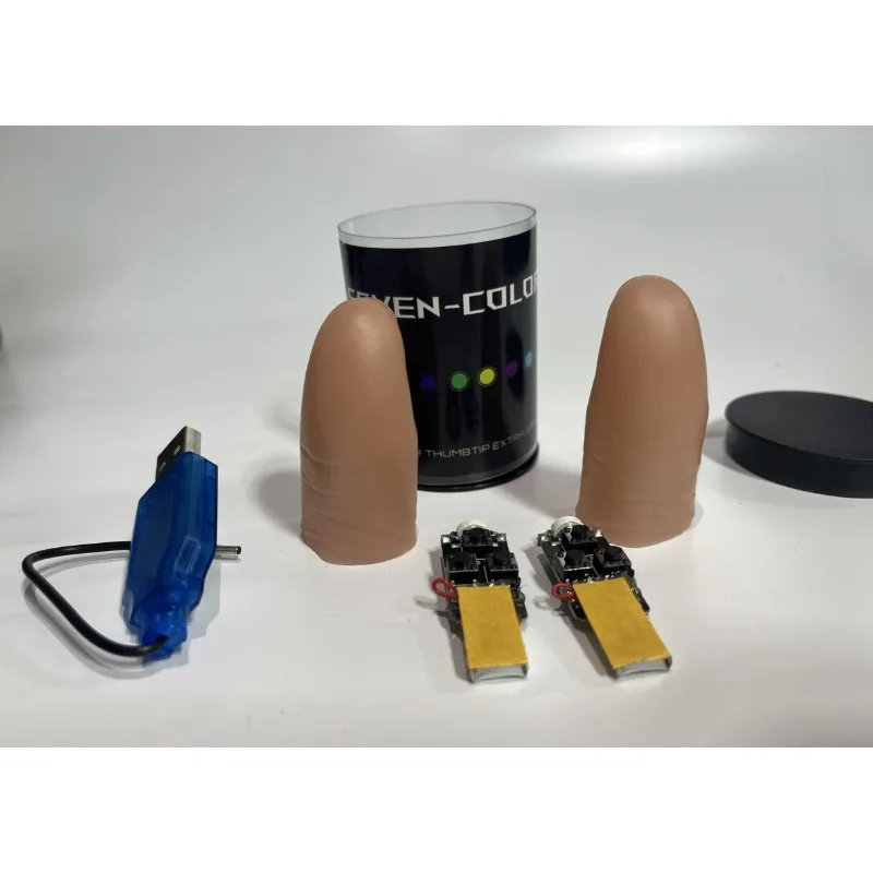 Sette colori Luce a LED Sugger - Thumb Tip Magic Trick Set recensione e prezzo