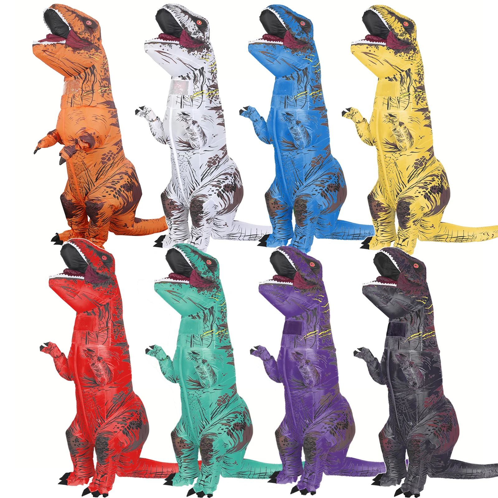 Costume da dinosauro gonfiabil - Inflatable Dinosaur Costume Adult recensione e prezzo