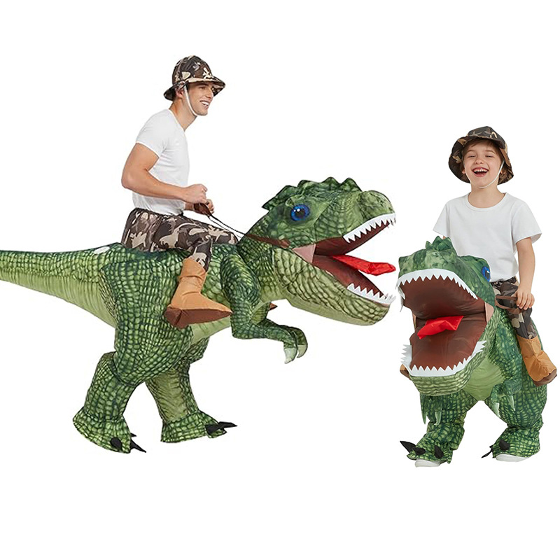 Costume da Tirannosauro Rex Go - Inflatable Dinosaur Costume Adult recensione e prezzo