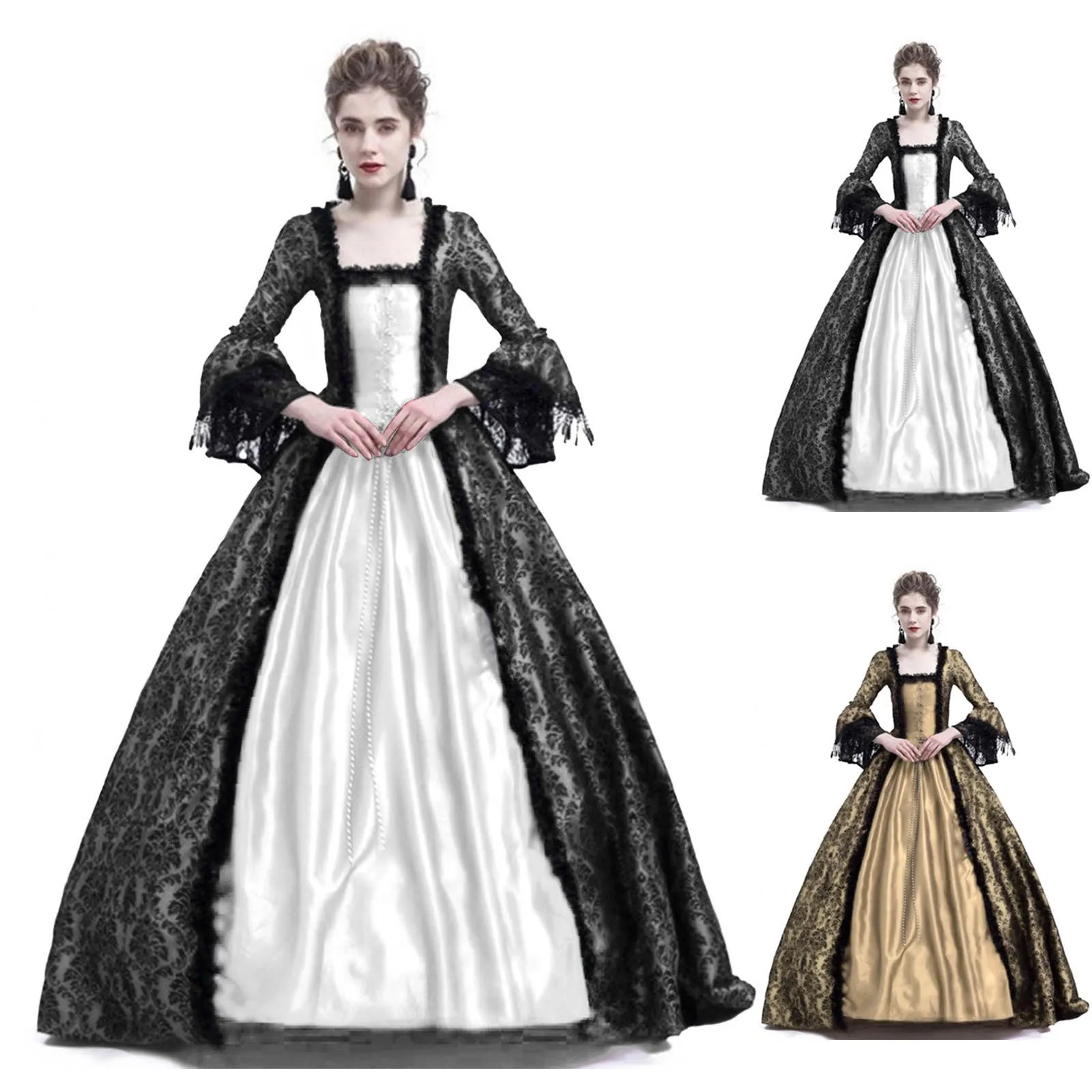 Costume di Halloween per Donna - Medieval Renaissance Dress Women recensione e prezzo