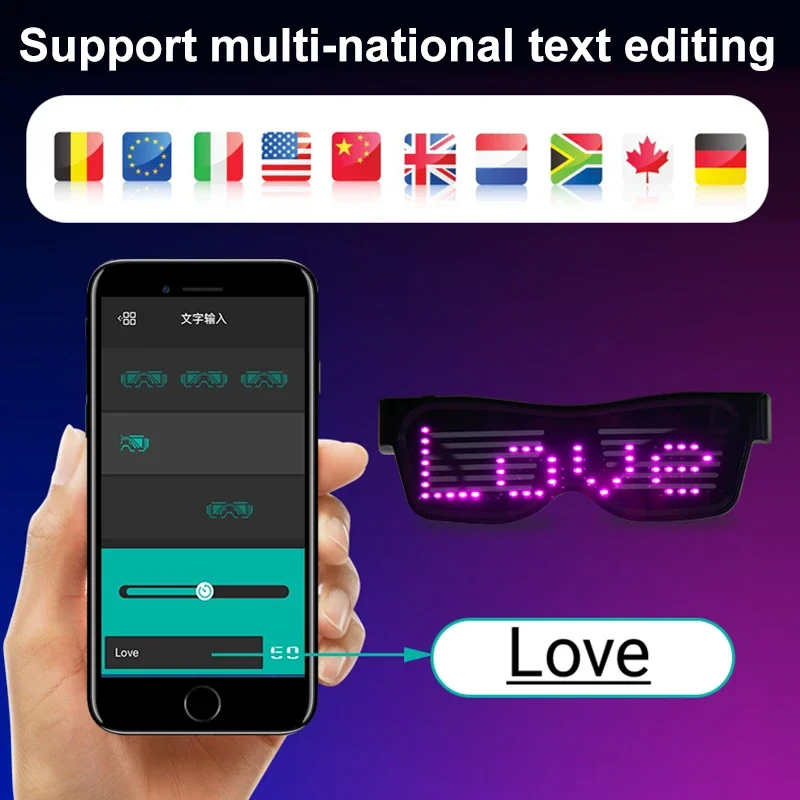 Occhiali LED multilingue Bluet - Glow In The Dark Party Glasses recensione e prezzo